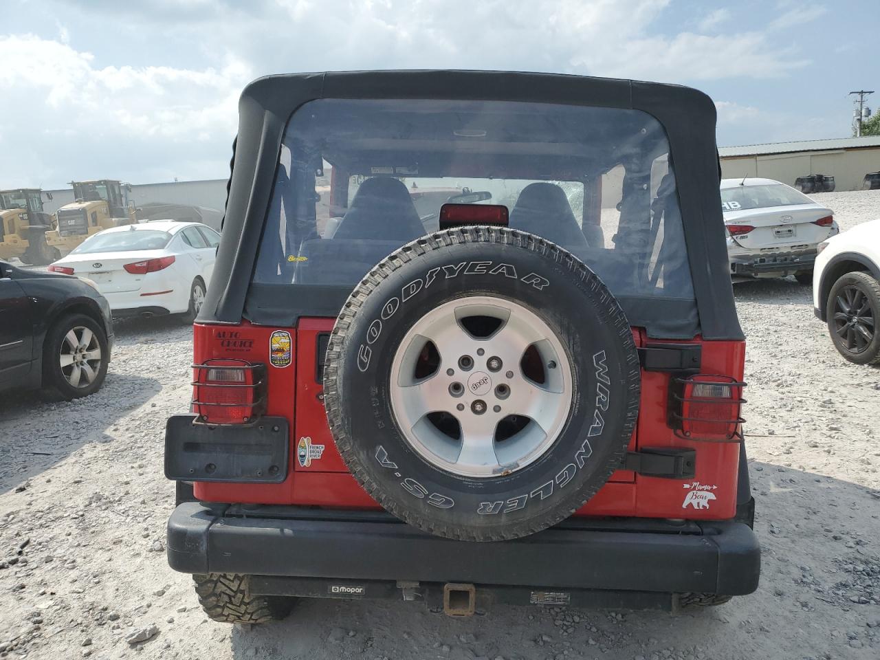 2001 Jeep Wrangler / Tj Sport VIN: 1J4FA49S71P302777 Lot: 58909415