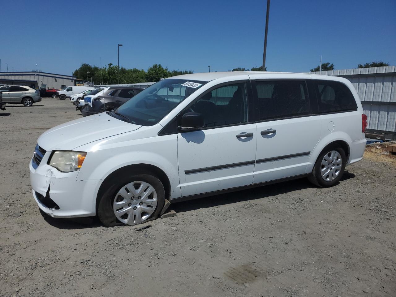 2014 Dodge Grand Caravan Se for Sale in Sacramento, CA - Front End