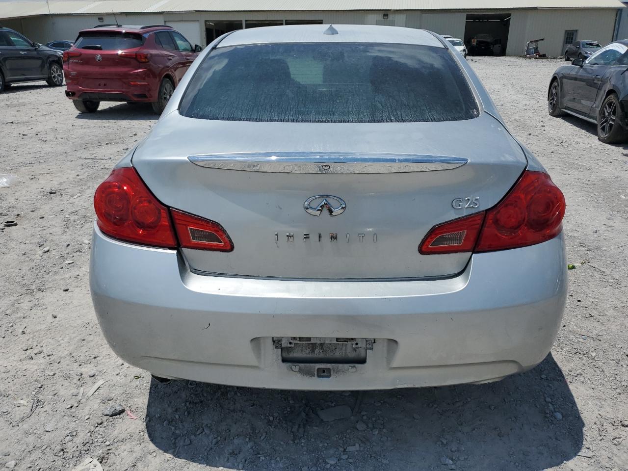 2011 Infiniti G25 Base VIN: JN1DV6AP0BM602333 Lot: 62570235
