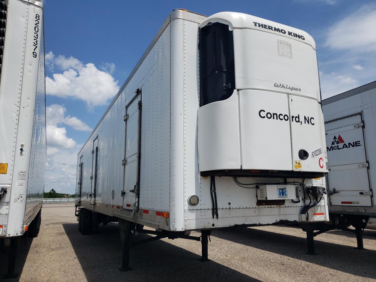 2014 Utility Vs2Ra Refrigerated Van Trailer de vânzare în Newton, AL - Normal Wear
