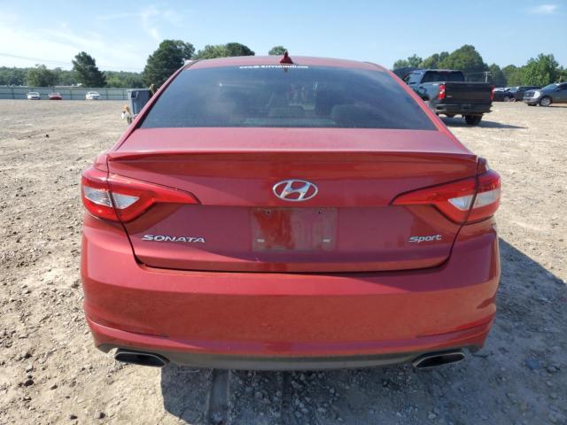  HYUNDAI SONATA 2017 Red