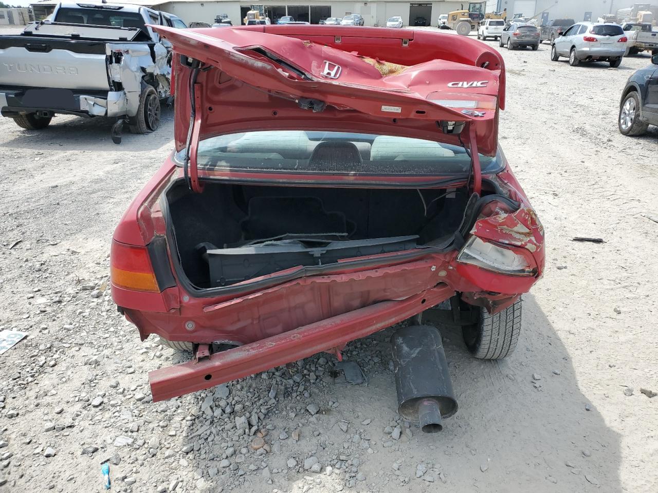 1998 Honda Civic Ex VIN: 1HGEJ824XWL015888 Lot: 62022555