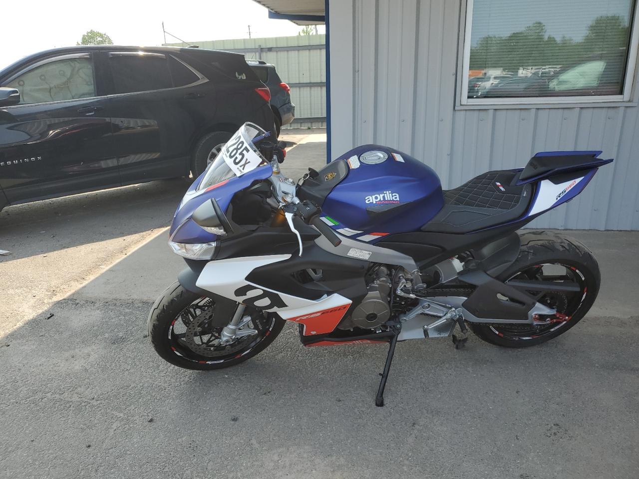 2024 Aprilia Rs 660 blue null gas ZD4KSUG00RS002207 photo #4