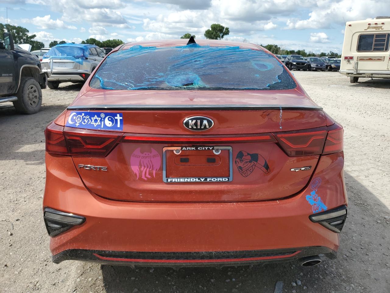 2021 Kia Forte Gt Line VIN: 3KPF34ADXME332258 Lot: 63065955