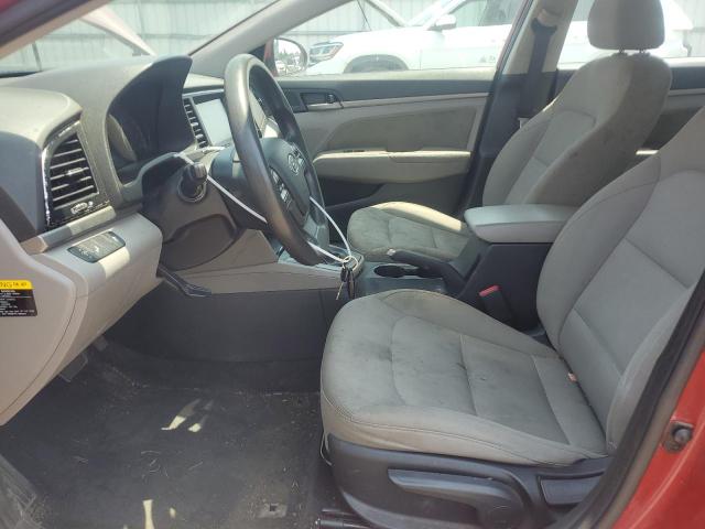  HYUNDAI ELANTRA 2018 Czerwony