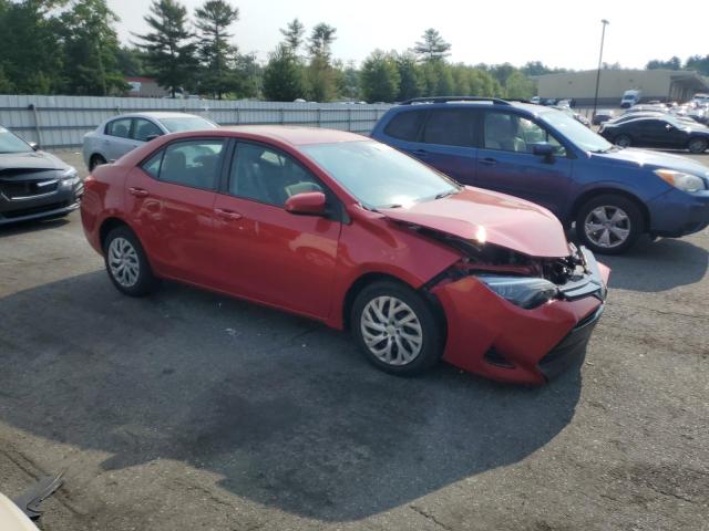  TOYOTA COROLLA 2017 Red