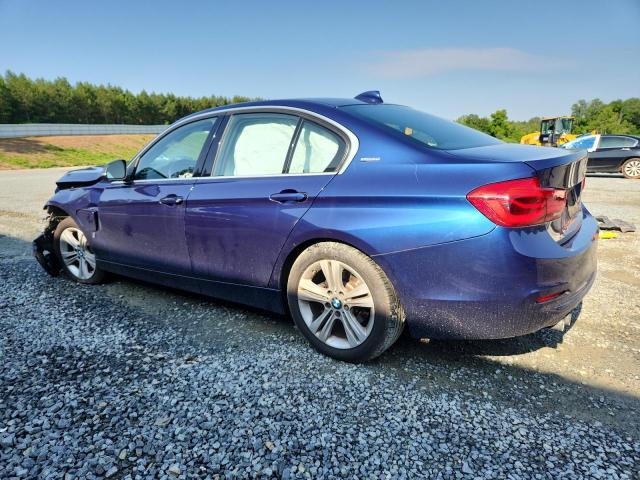  BMW 3 SERIES 2017 Синий