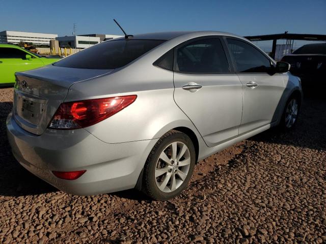  HYUNDAI ACCENT 2012 Серебристый
