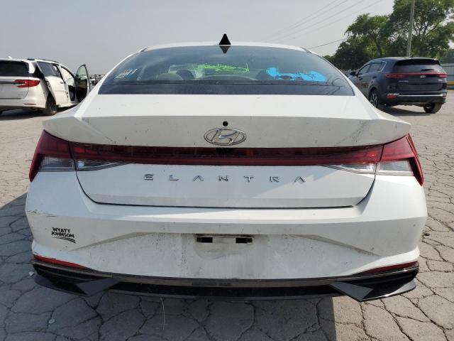  HYUNDAI ELANTRA 2021 Білий