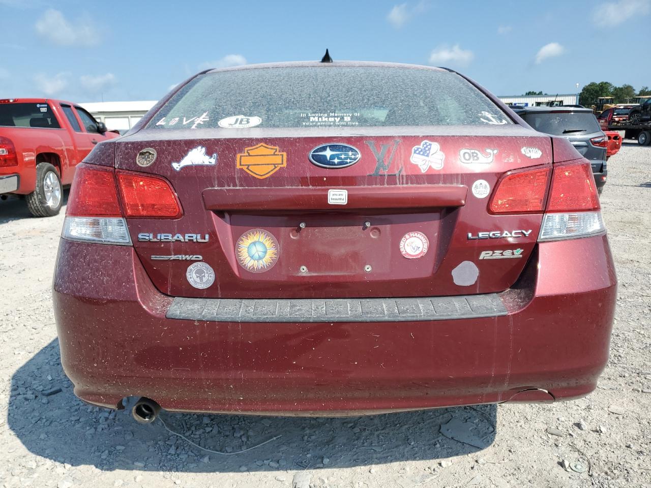 2011 Subaru Legacy 2.5I Limited VIN: 4S3BMBK67B3239329 Lot: 62268915