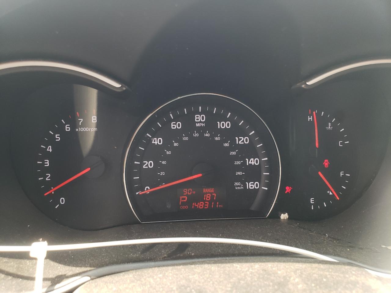2014 Kia Sorento Lx VIN: 5XYKT4A60EG435807 Lot: 59791065