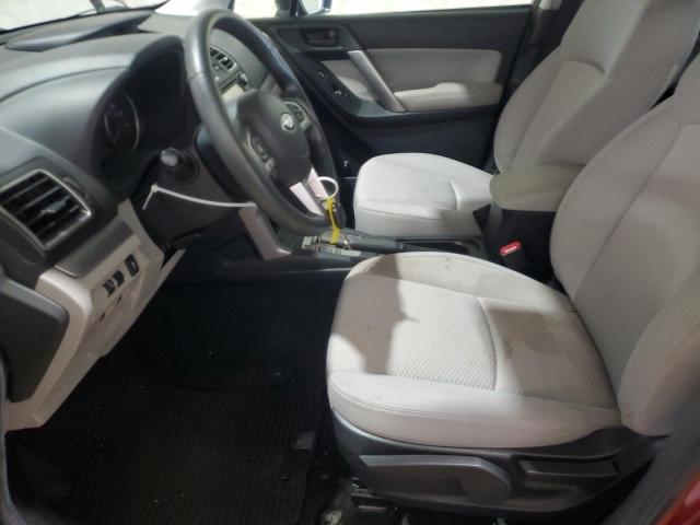  SUBARU FORESTER 2018 Red