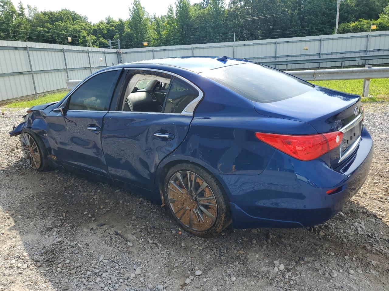 2017 Infiniti Q50 Red Sport 400 VIN: JN1FV7AP0HM851061 Lot: 62009195