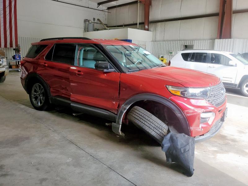  FORD EXPLORER 2022 Червоний