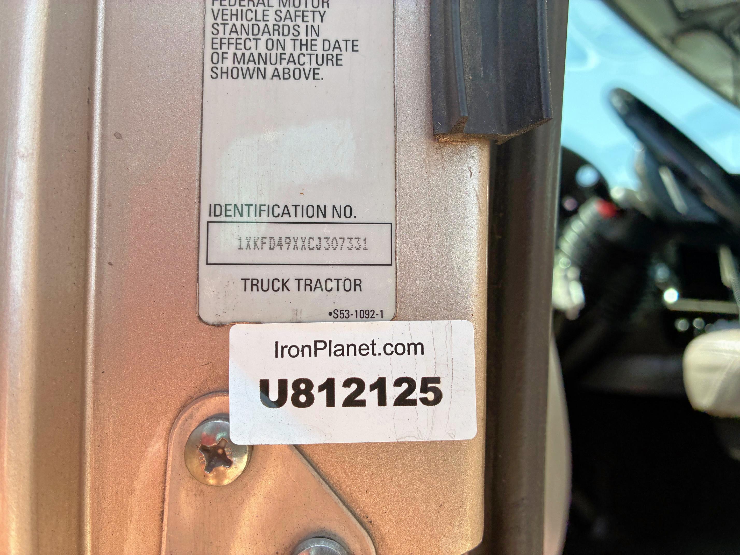 2012 KENWORTH CONSTRUCTION T700  