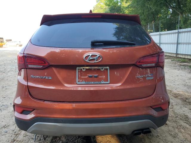  HYUNDAI SANTA FE 2018 Оранжевый