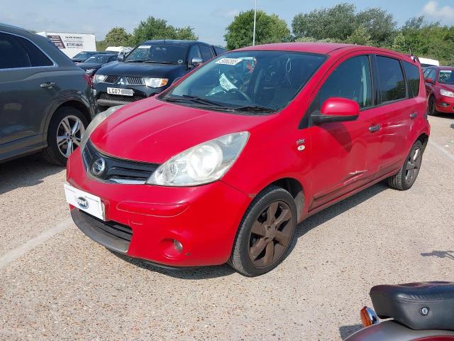 2011 NISSAN NOTE N-TEC for sale at Copart SANDWICH