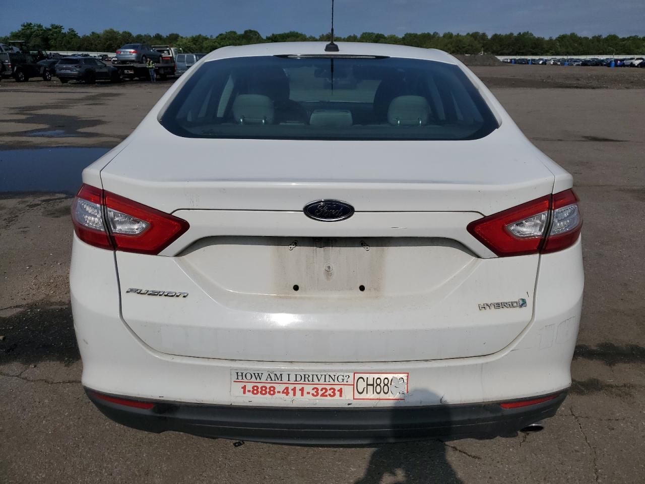 FORD FUSION 2015 VIN 3FA6P0UU1FR301569 фото 6
