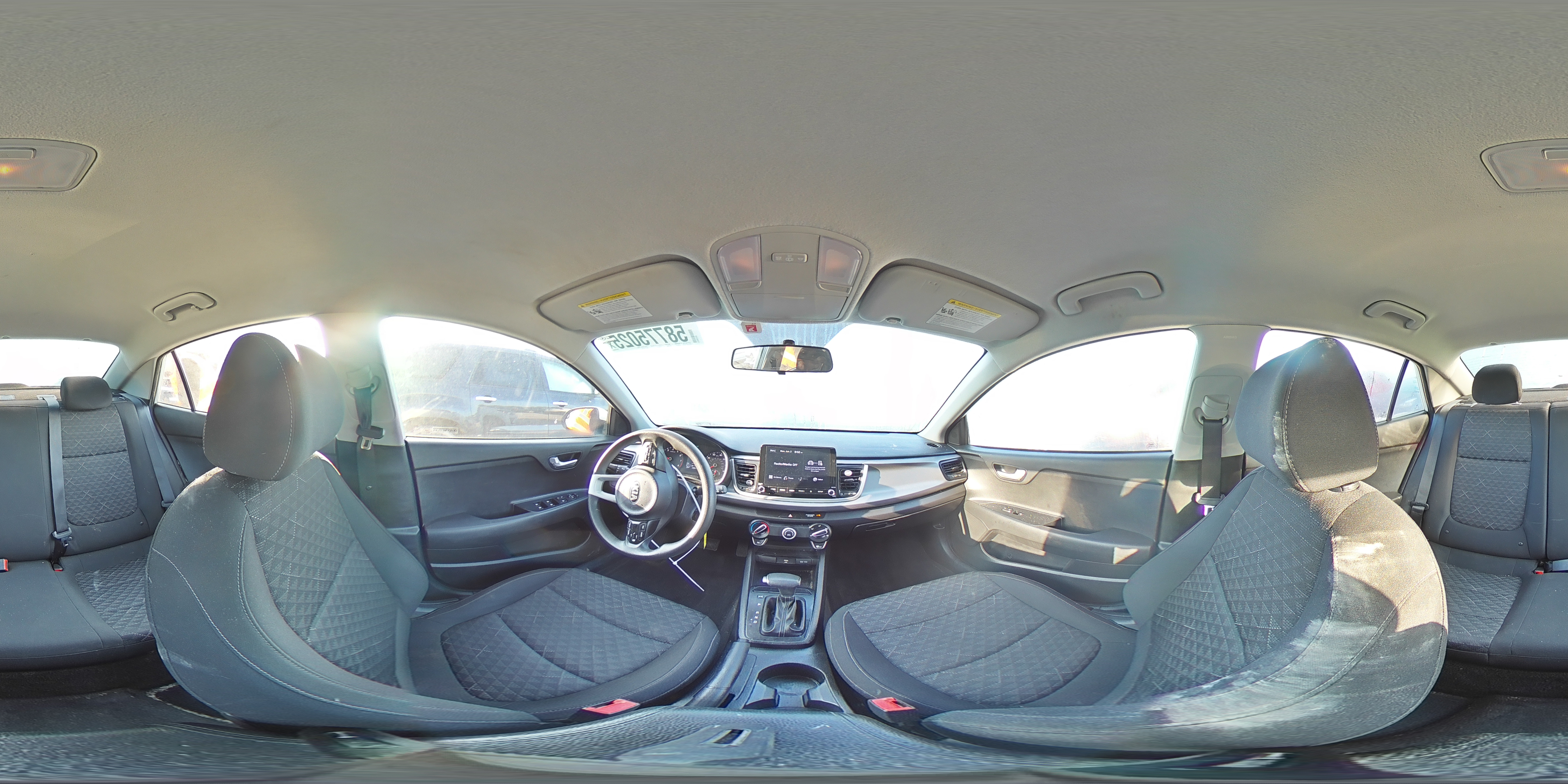2021 Kia Rio Lx VIN: 3KPA24AD3ME371707 Lot: 58775025