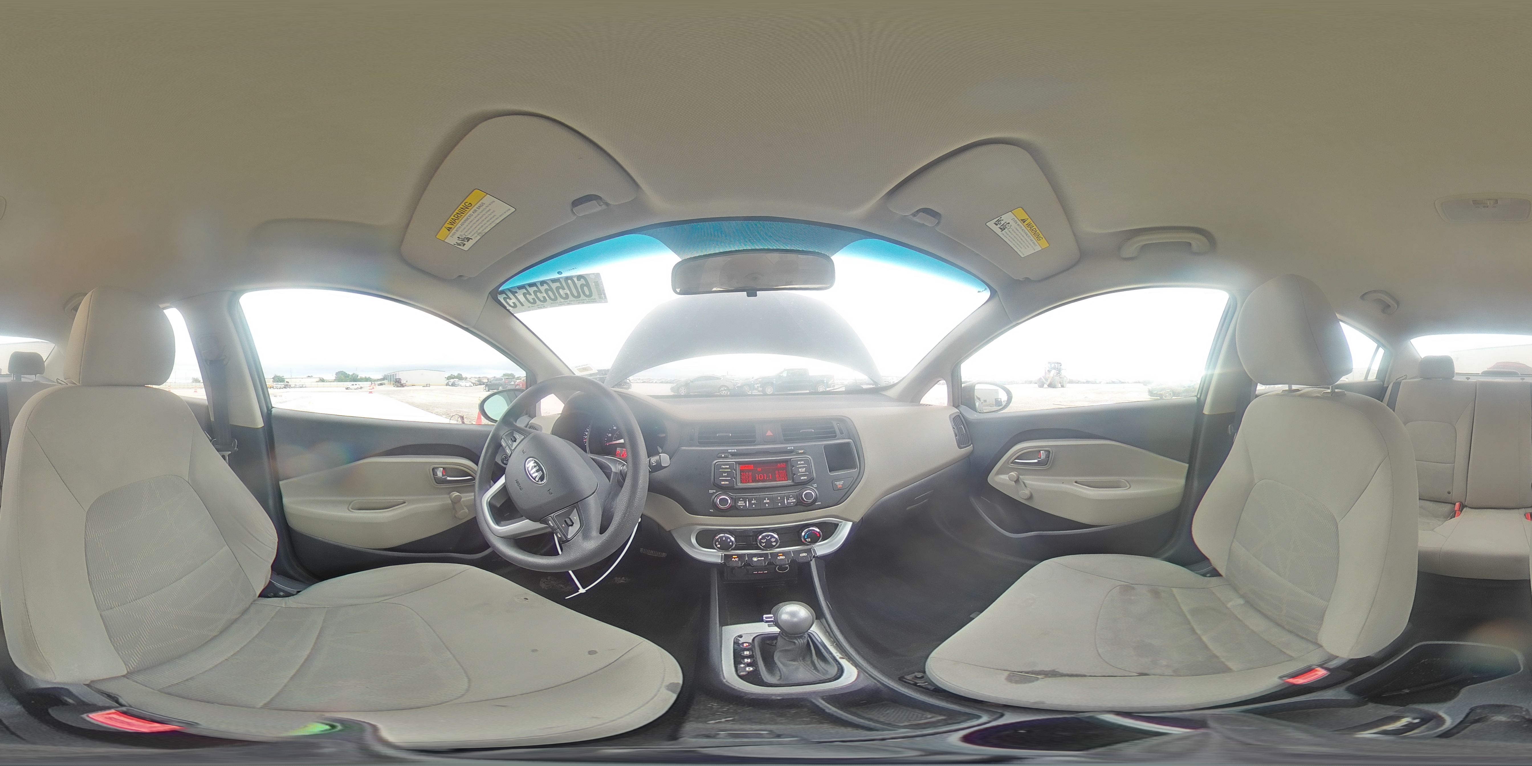 2014 Kia Rio Lx VIN: KNADM4A3XE6405998 Lot: 60565515