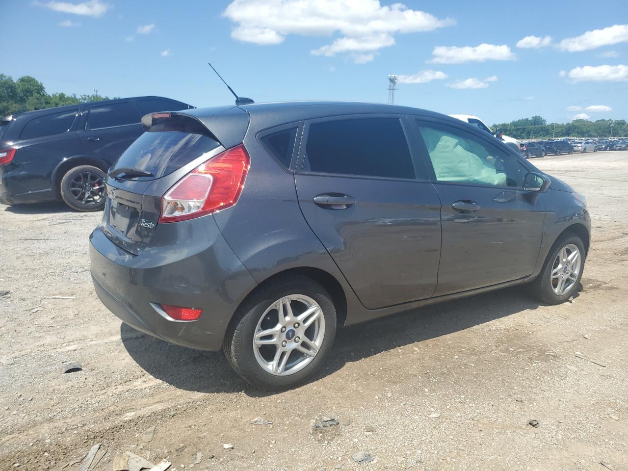 2019 Ford Fiesta Se grey null gasoline 3FADP4EJ4KM123070 photo #4