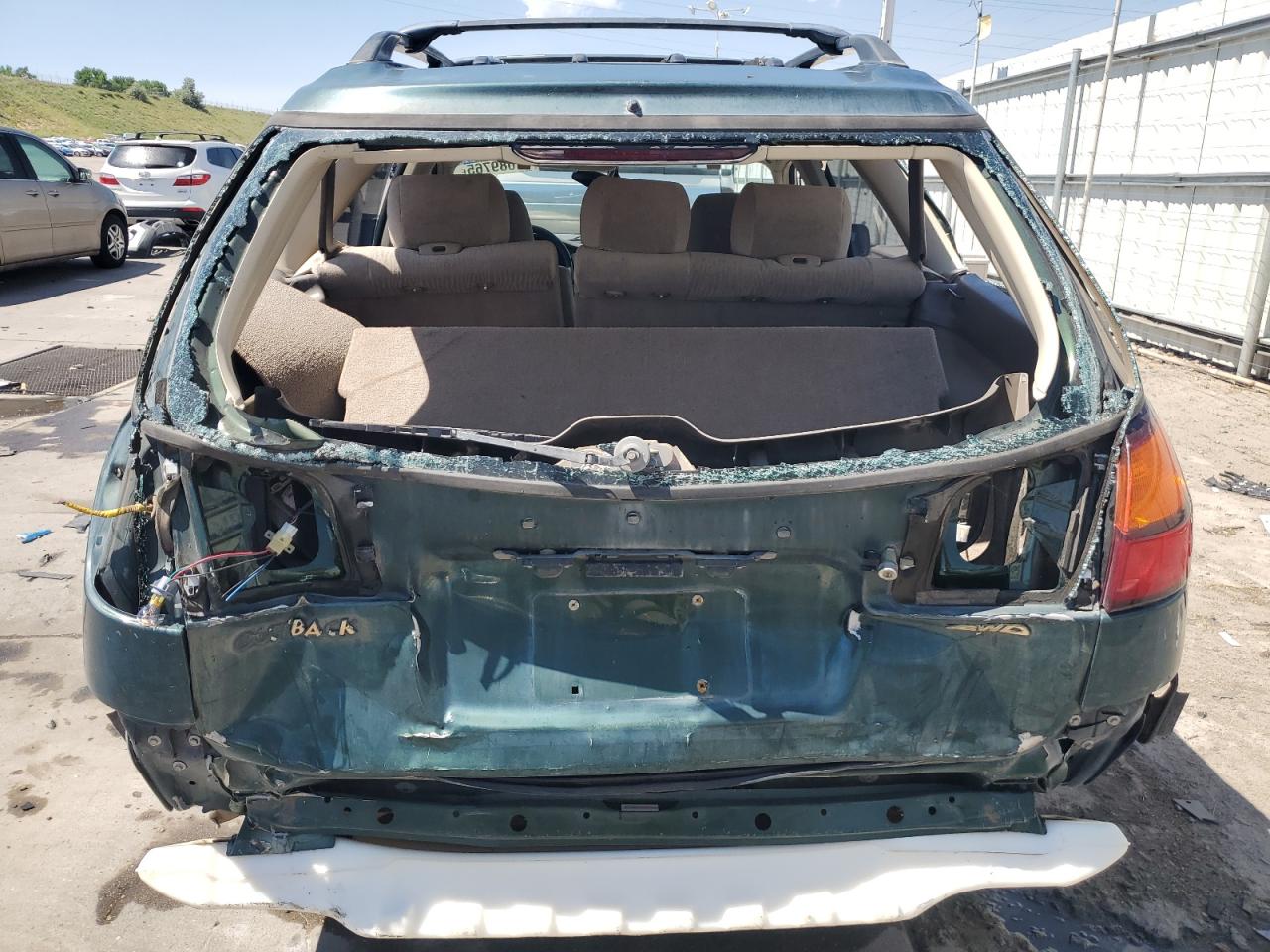 2000 Subaru Legacy Outback VIN: 4S3BH6657Y7649627 Lot: 61089765