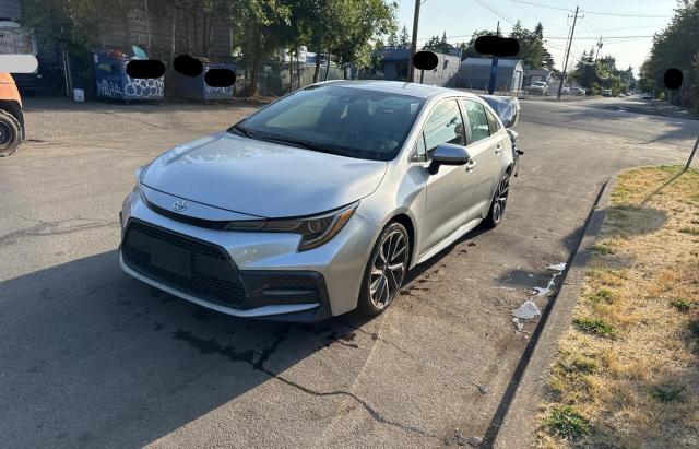 TOYOTA COROLLA 2020 Серебристый