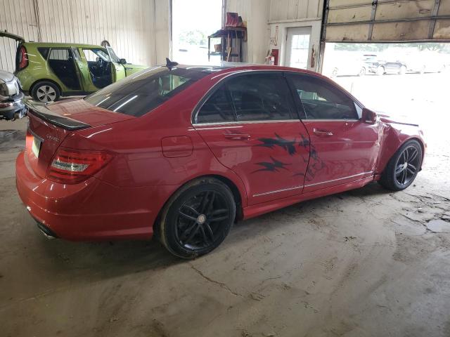  MERCEDES-BENZ C-CLASS 2013 Red