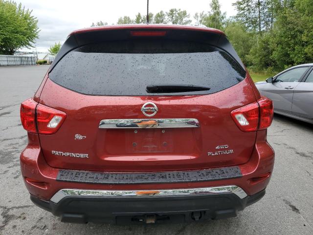  NISSAN PATHFINDER 2017 Red