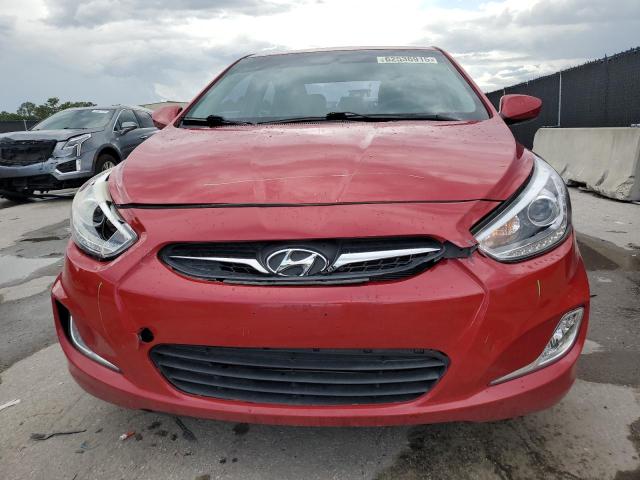  HYUNDAI ACCENT 2014 Czerwony