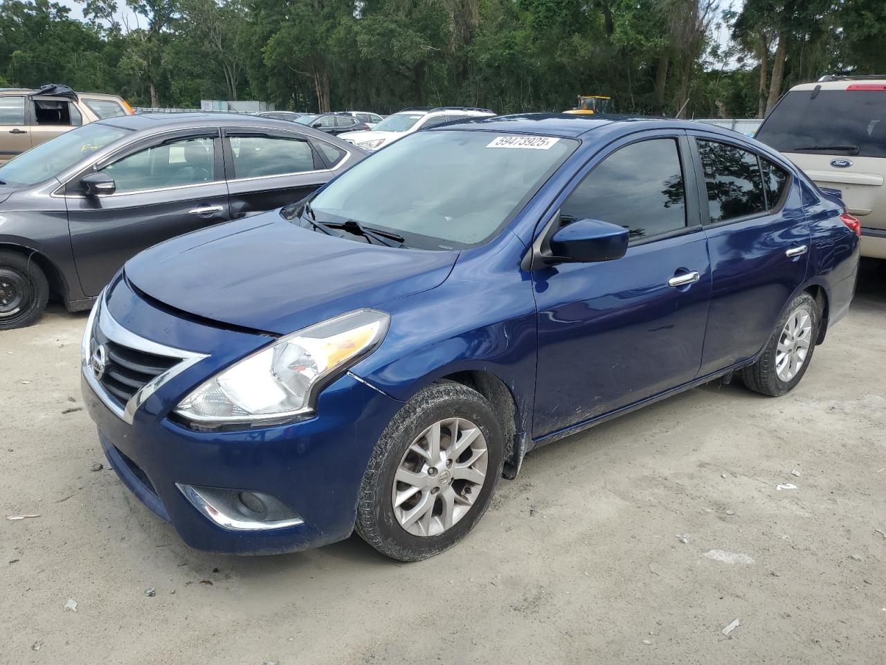 2019 Nissan Versa S de vânzare în Ocala, FL - Front End