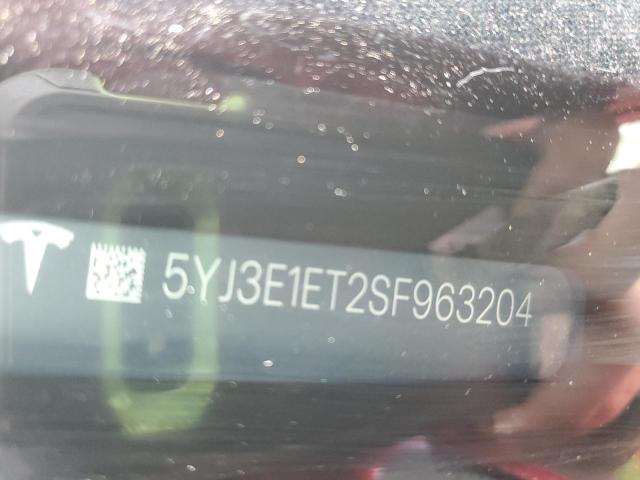2025 TESLA MODEL 3   