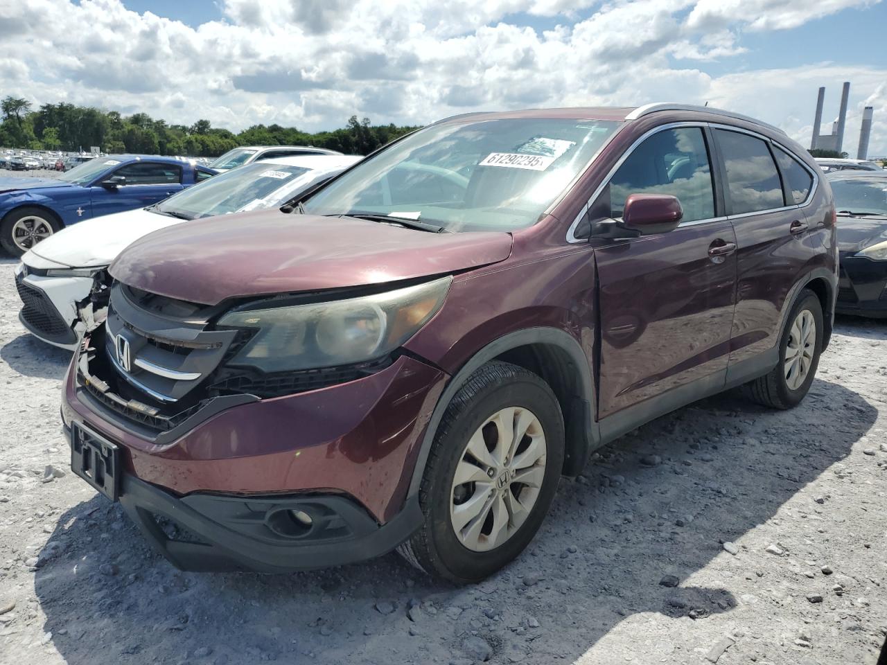 2012 Honda Cr-V Exl للبيع في Cartersville، GA - Front End