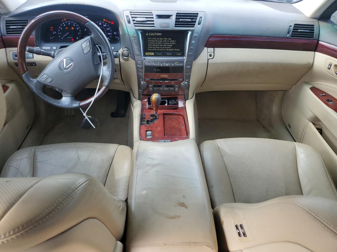 2007 Lexus Ls 460 VIN: JTHBL46FX75040309 Lot: 61123445
