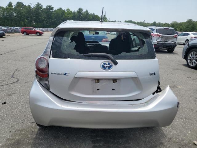 Hatchbacks TOYOTA PRIUS 2012 Srebrny