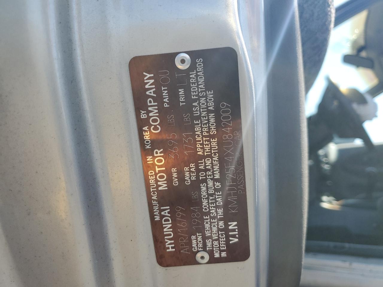 1999 Hyundai Elantra Base VIN: KMHJF25F4XU842009 Lot: 60836875
