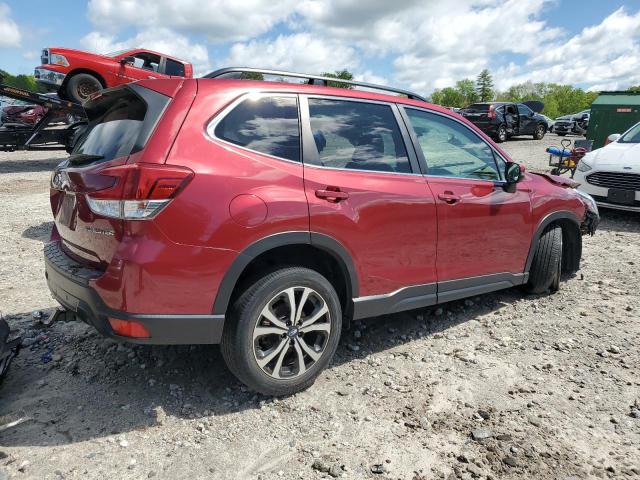  SUBARU FORESTER 2019 Бургунди