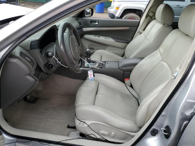 Седаны INFINITI G37 2012 Серебристый
