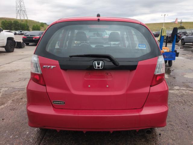 HONDA FIT 2013 Czerwony