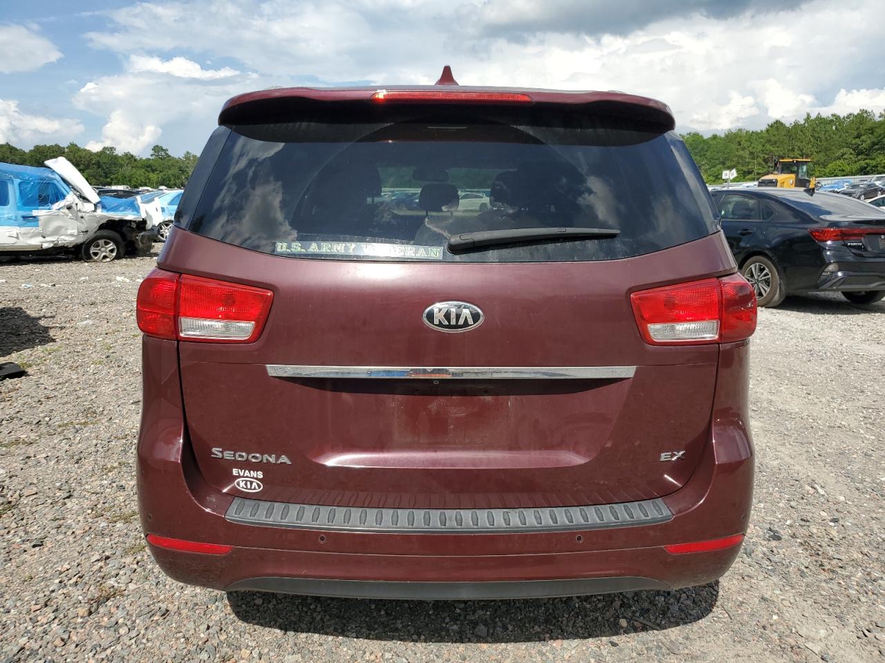 2016 Kia Sedona Ex VIN: KNDMC5C19G6159486 Lot: 60939725
