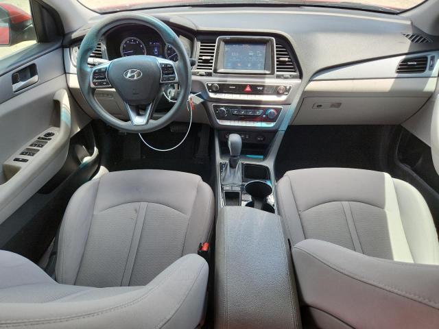  HYUNDAI SONATA 2018 Czerwony
