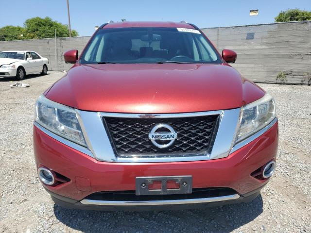  NISSAN PATHFINDER 2015 Red