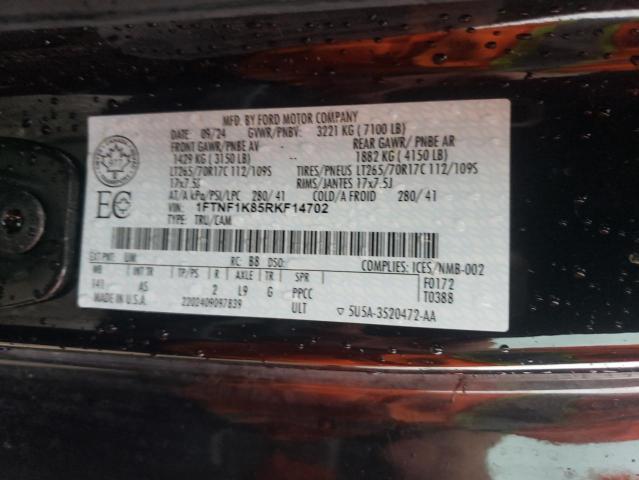 2024 FORD F150 XL  