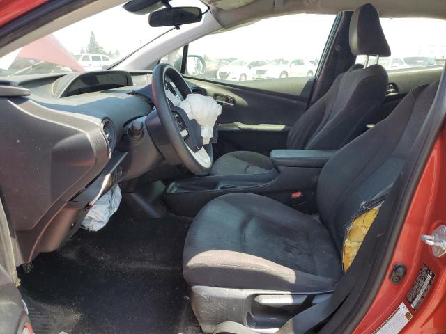  TOYOTA PRIUS 2017 Czerwony