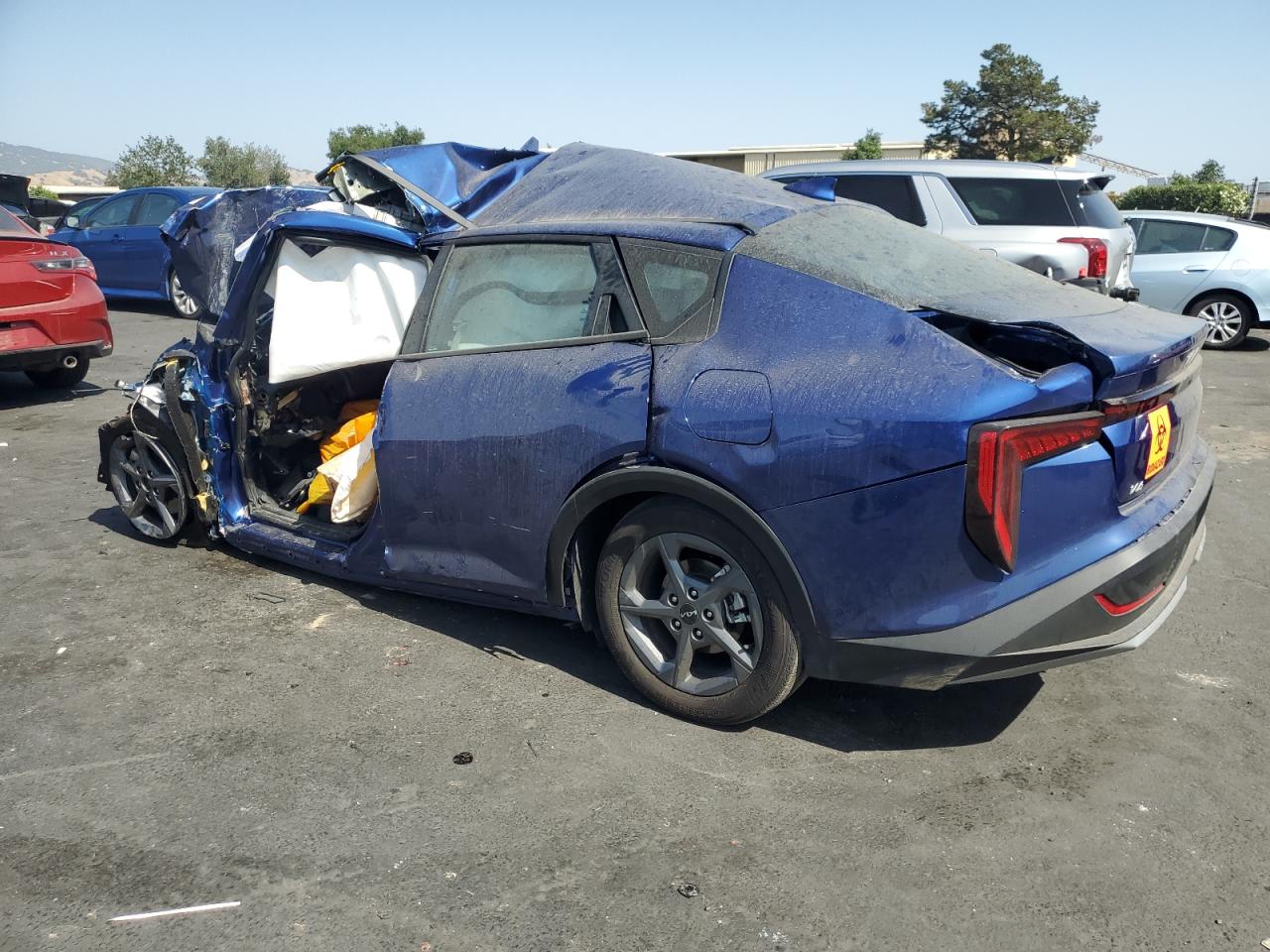 2025 Kia K4 Lx VIN: 3KPFT4DE2SE016418 Lot: 59741575