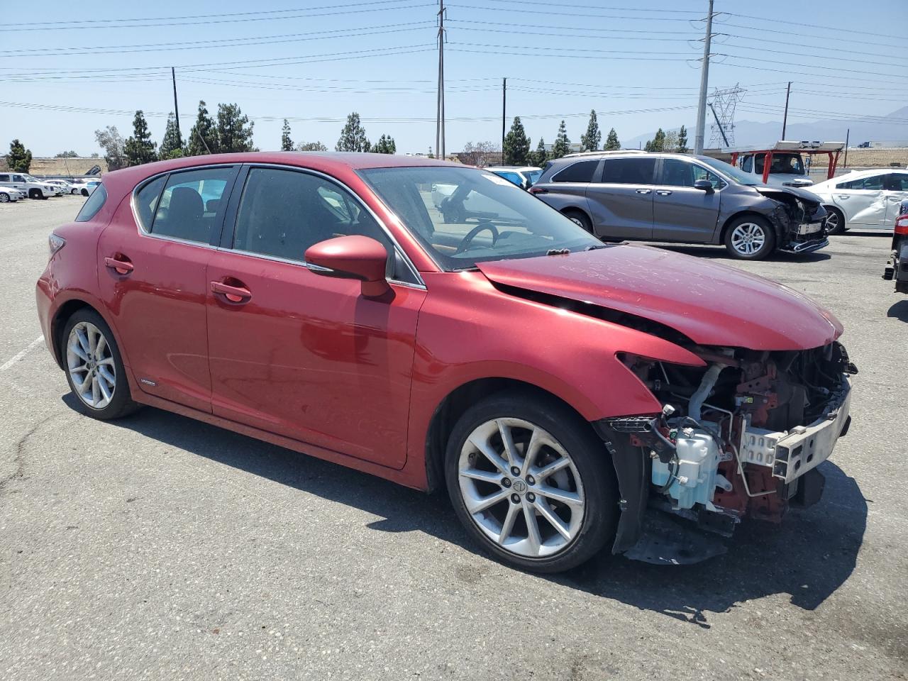 LEXUS CT 200 2012 VIN JTHKD5BH9C2095291 zdjęcie 4