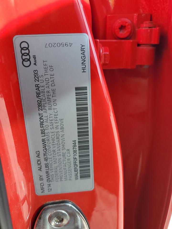 2015 Audi A3 Premium Plus VIN: WAUEFGFF0F1087844 Lot: 62565925