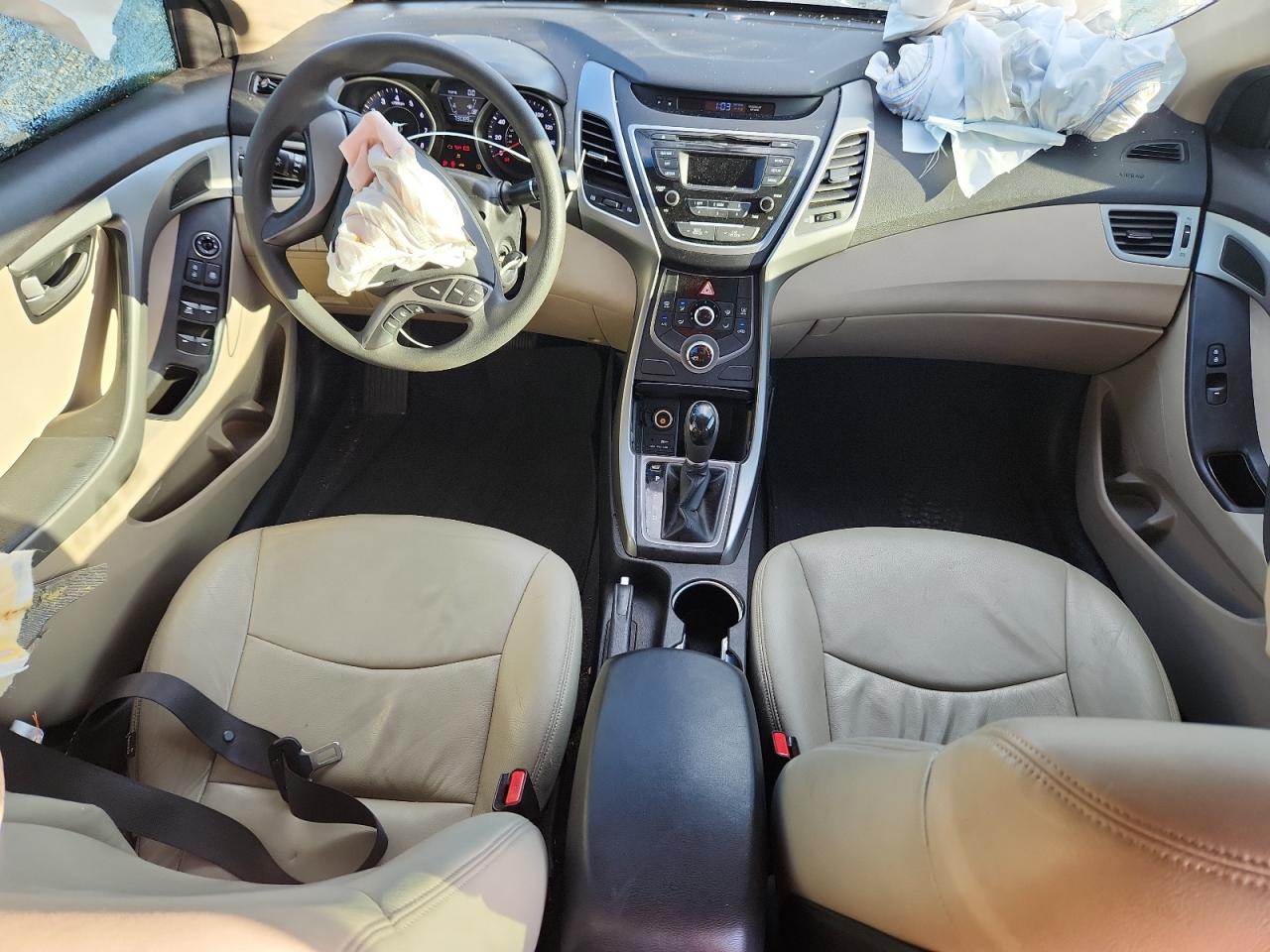 HYUNDAI ELANTRA 2014 VIN 5NPDH4AEXEH536685 фото 8