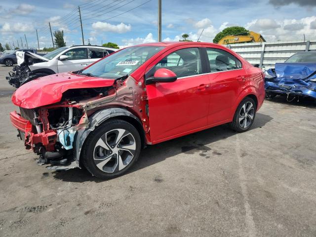  CHEVROLET SONIC 2019 Czerwony