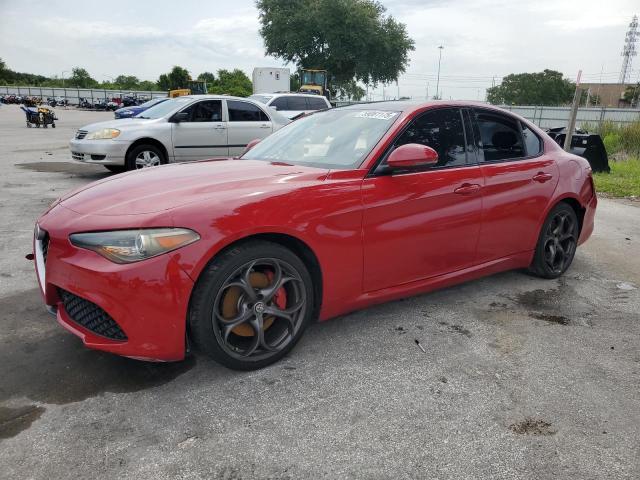  ALFA ROMEO GIULIA 2017 Червоний